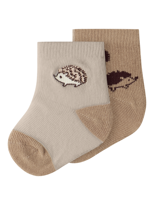 Chaussettes-Name it baby-NBNOSTICK 2P SOCK