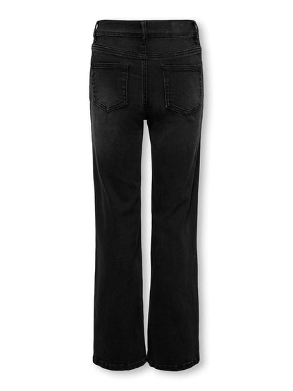 Jean wide noir délavé fille Kids Only Girl - Juicy-wauw