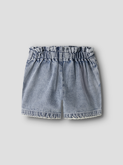 Short bébé fille Lil' Atelier - Funda Bleu moyen