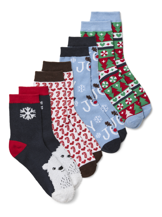Chaussettes Vero moda girl Vmelf socks giftbox xmas girl