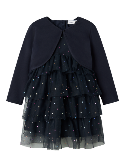 Robe courte Name it mini Nmfrasille spencer set lnoos