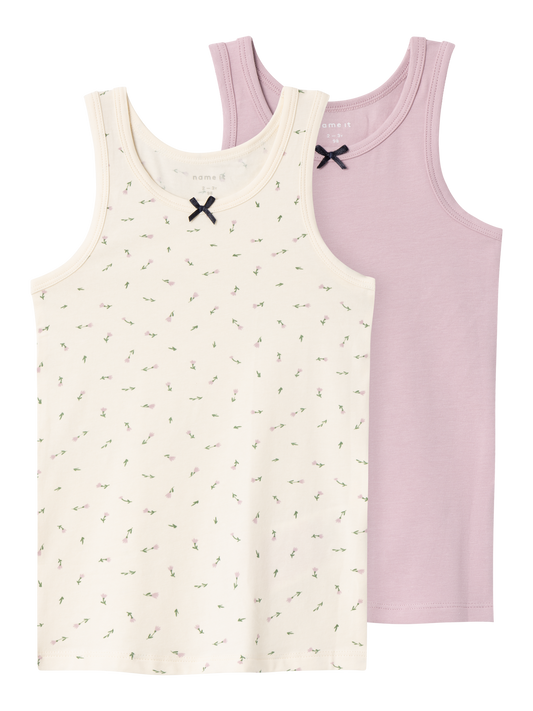 Sous-vêtements Name it mini Nmftank top 2p buttercream floral noos