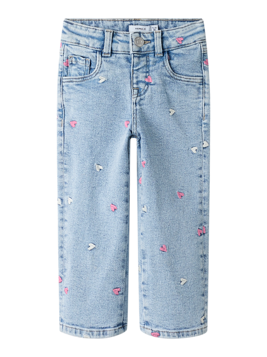 Jeans Name it mini Nmfrose wide emb jeans 2633-fr noos