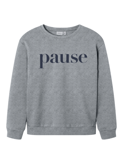 Sweat-shirt Name it kids Nkmnello ls nreg swe bru pb