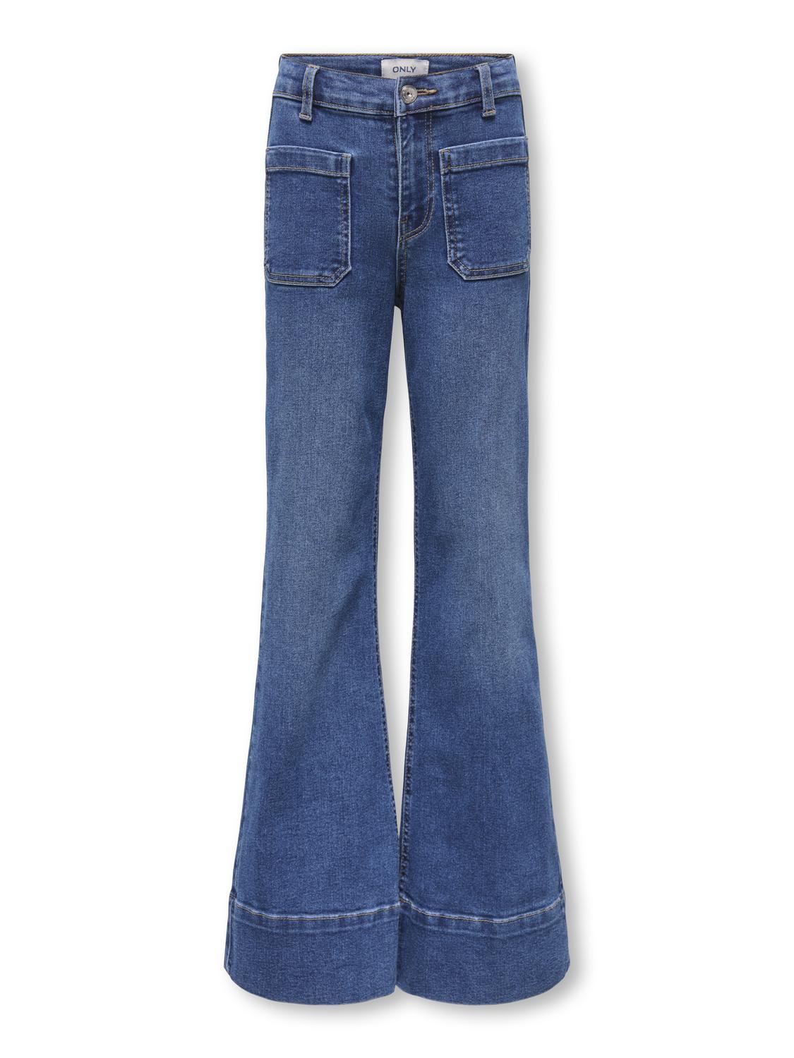 Jeans-Kids only girl-KOGCYPRESS HW POCKET FLARED DNM