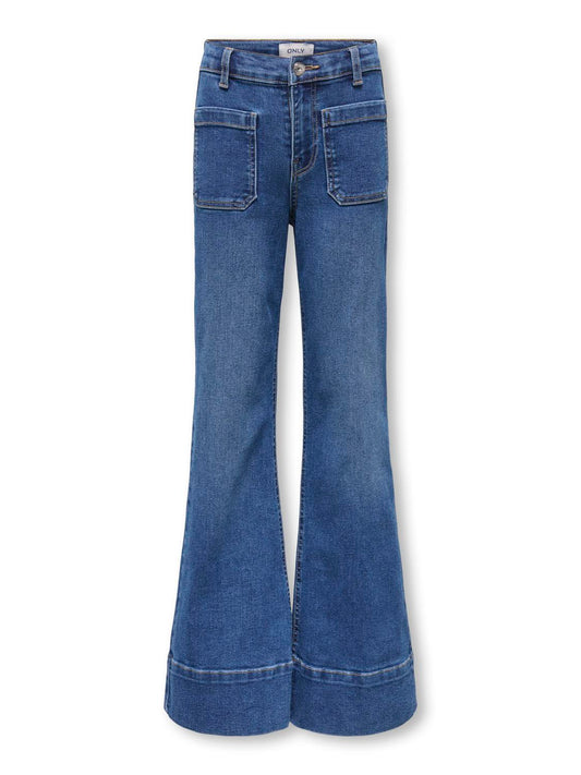 Jeans-Kids only girl-KOGCYPRESS HW POCKET FLARED DNM