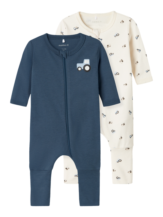 Pyjamas Name it baby Nbmnightsuit 2p zip ff jet tractor noos