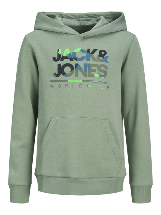 Sweat-shirt Jack&jones junior Jjluke sweat hood unb jnr