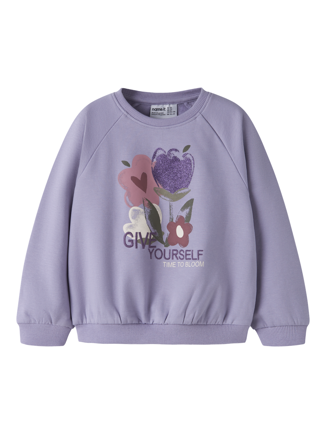 Sweat-shirt-Name it mini-NMFOKLA LS NREG SWEAT BRU BOX