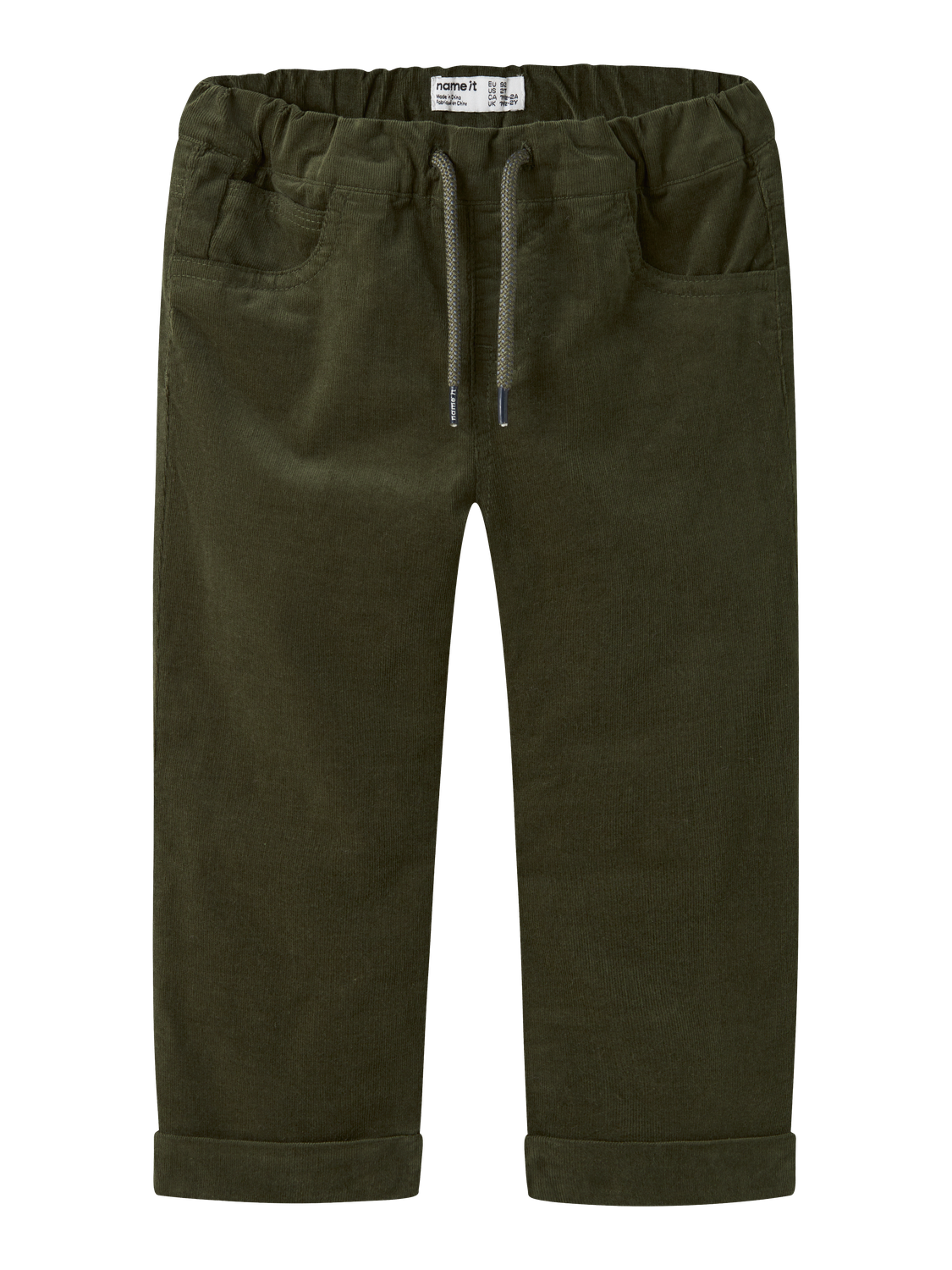 Pantalons-Name it mini-NMMBEN REGULAR CORD WL PANT 4609-YT