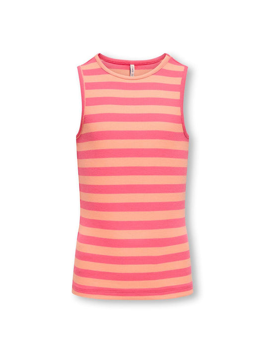 Débardeurs Kids only girl Kogkenya rib stripe tank top jrs