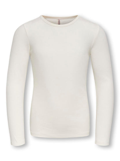 Tops-Kids only girl-KOGLUCKY L/S O NECK TOP JRS NOOS